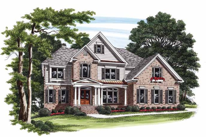 Home Plan - Country Exterior - Front Elevation Plan #927-826