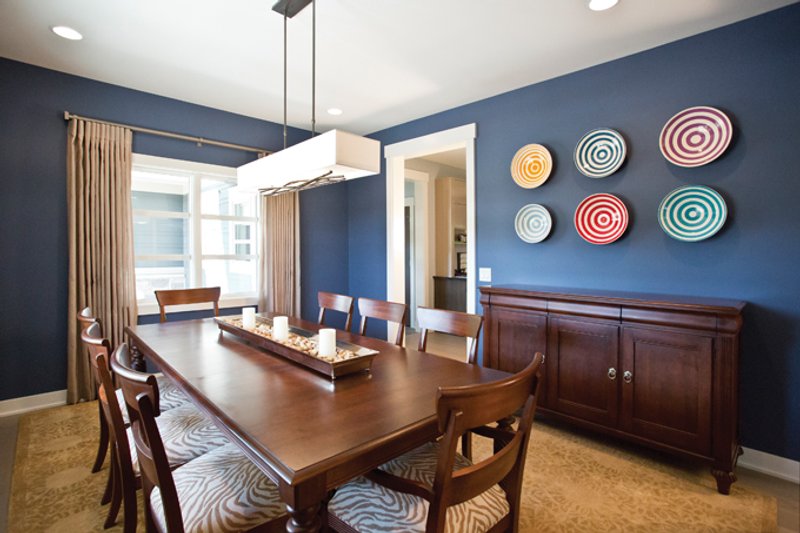 Architectural House Design - Interior - Dining Room for Contemporary House Plan #928-273 - 3 bed, 2.5 bath