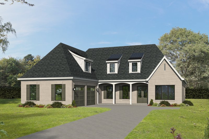 House Design - Traditional Exterior - Front Elevation Plan #932-456