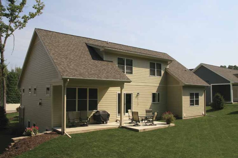 Home Plan - Exterior - Rear Elevation 1 for Craftsman House Plan #928-124 - 4 bed, 2.5 bath