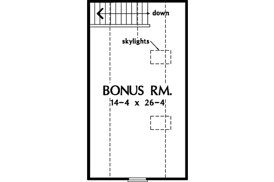 Floor Plan - Upper Floor for Country House Plan #929-180 - 3 bed, 2.5 bath