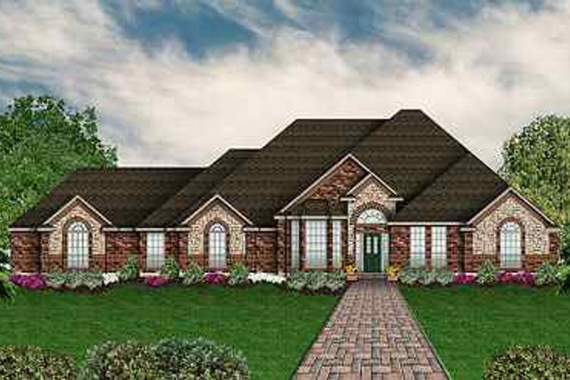 Traditional Style House Plan - 4 Beds 3 Baths 2604 Sq/Ft Plan #84-145
