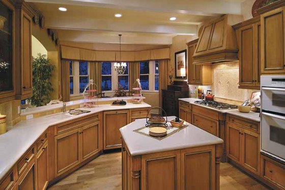 Interior - Kitchen 1 for Country House Plan #930-331 - 3 bed, 3.5 bath