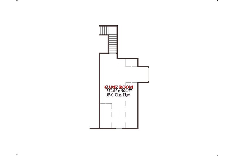 Dream House Plan - Optional Bonus Level