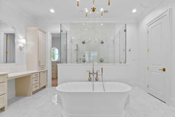 Interior - Master Bathroom 3 for Southern House Plan #1074-52 - 4 bed, 3.5 bath