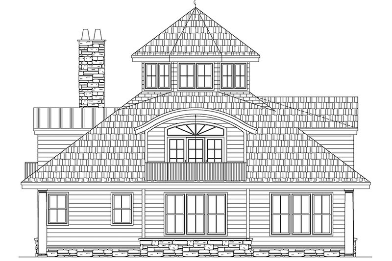 Dream House Plan - Exterior - Other Elevation for Contemporary House Plan #1061-7 - 4 bed, 3.5 bath