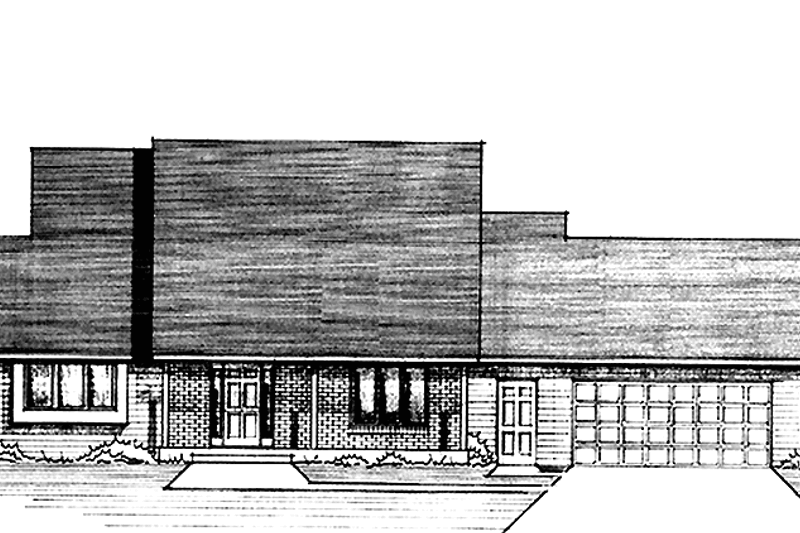 House Design - Country Exterior - Front Elevation Plan #51-805