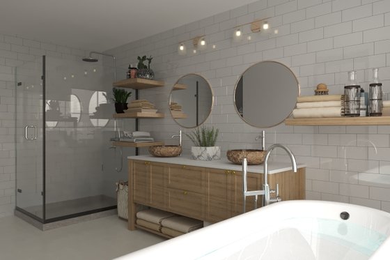 Interior - Bathroom 1 for Farmhouse House Plan #23-2768 - 4 bed, 3 bath