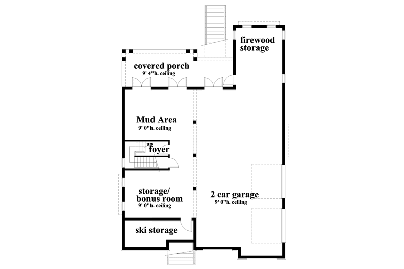 Dream House Plan - Floor Plan - Lower Floor for Traditional House Plan #930-160 - 3 bed, 2 bath