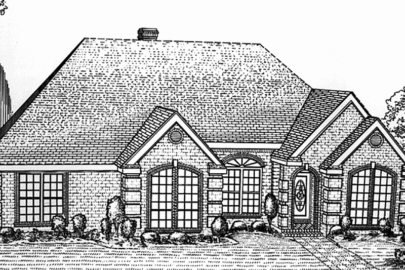 Home Plan - Country Exterior - Front Elevation Plan #968-15