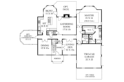 Classical Style House Plan - 4 Beds 2.5 Baths 2835 Sq/Ft Plan #1053-62 