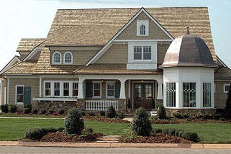 Architectural House Design - Craftsman Exterior - Front Elevation Plan #413-122
