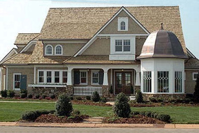 Dream House Plan - Craftsman Exterior - Front Elevation Plan #413-122