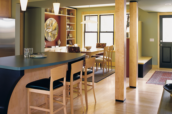 Interior - Kitchen for Modern House Plan #573-1 - 4 bed, 3 bath