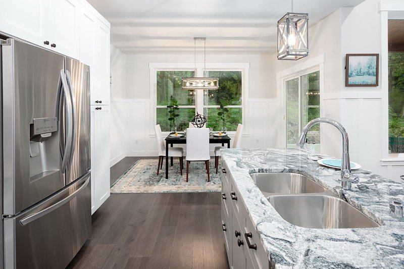 Architectural House Design - Interior - Kitchen for Contemporary House Plan #1070-30 - 3 bed, 2.5 bath