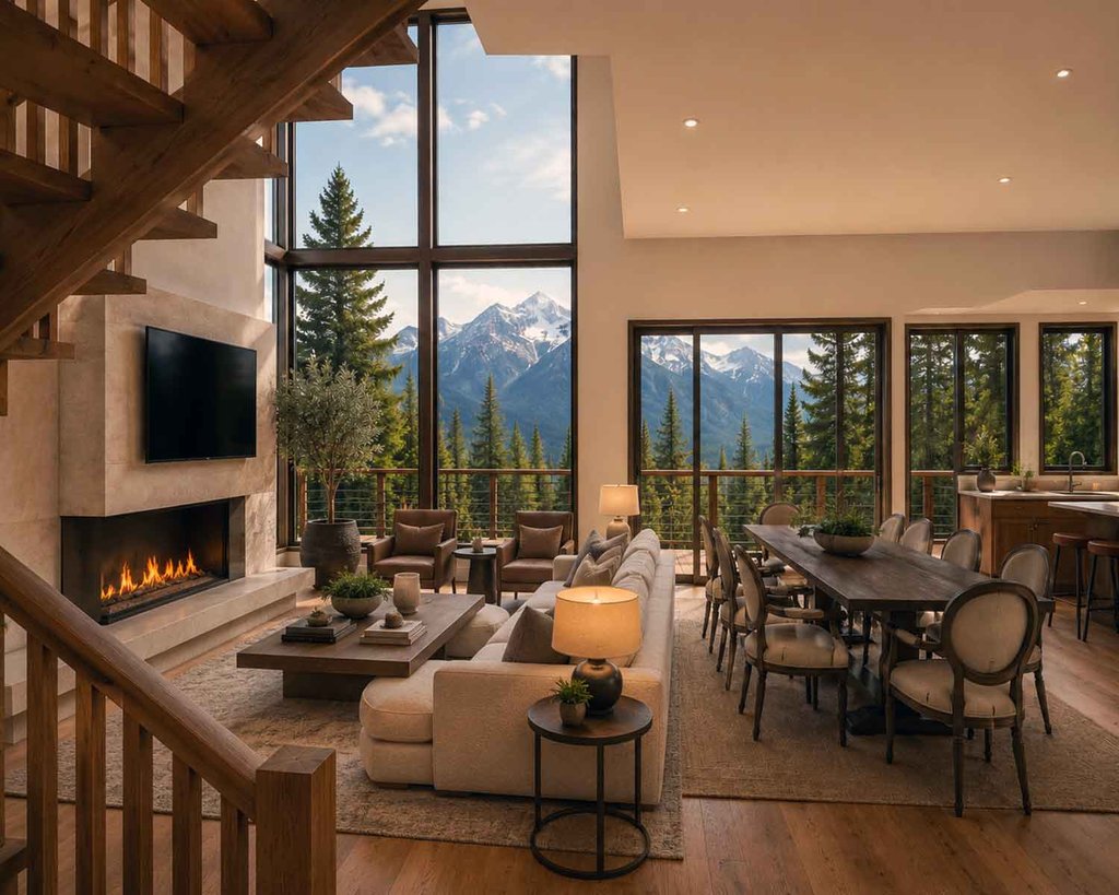 Interior - Dining Room for Contemporary House Plan #1101-69 - 3 bed, 3.5 bath