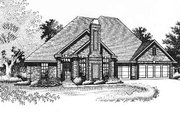 Traditional Style House Plan - 4 Beds 2.5 Baths 2091 Sq/Ft Plan #310-786 