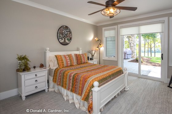 Interior - Bedroom 1 for Traditional House Plan #929-1042 - 5 bed, 5 bath