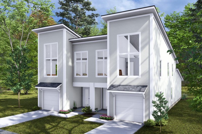 Architectural House Design - Exterior - Other Elevation for Modern House Plan #513-2291 - 3 bed, 3 bath