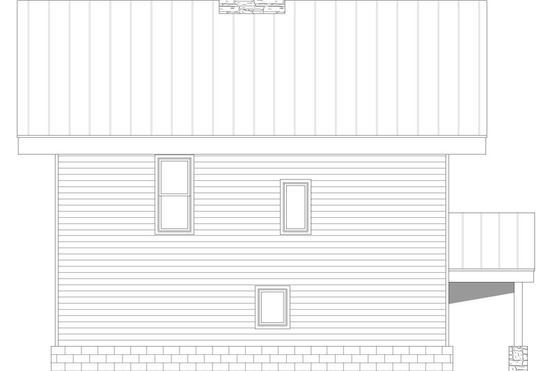 Home Plan - Exterior - Other Elevation for Southern House Plan #932-789 - 4 bed, 2 bath