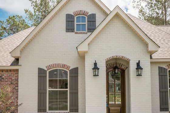 Exterior - Front Elevation 3 for European House Plan #430-84 - 3 bed, 2 bath