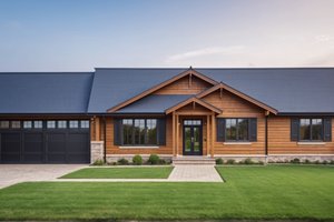 Dream House Plan - Craftsman Exterior - Front Elevation Plan #112-266