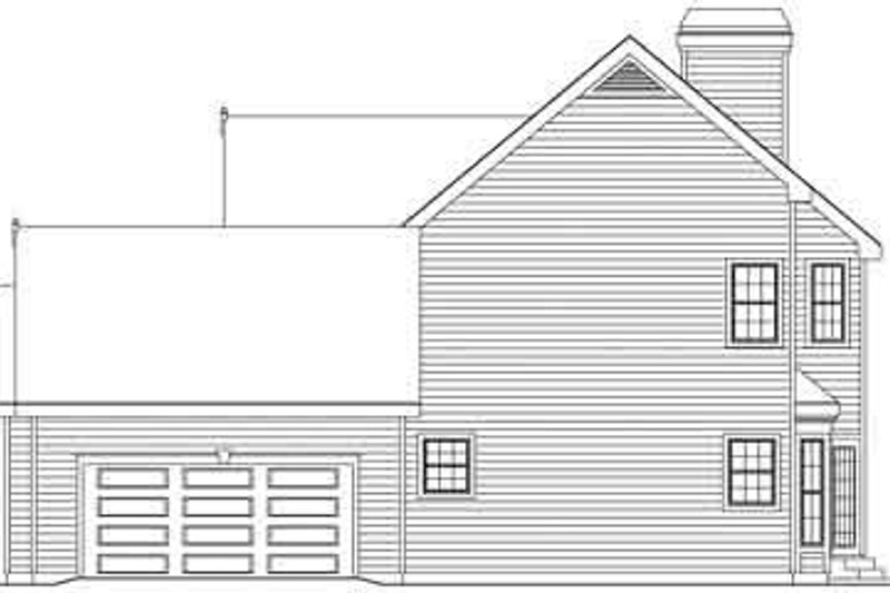 Architectural House Design - Photo 1 for Country House Plan #57-132 - 3 bed, 3.5 bath