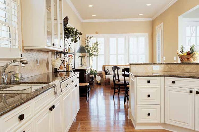 Architectural House Design - Interior - Kitchen for Country House Plan #37-242 - 4 bed, 3.5 bath