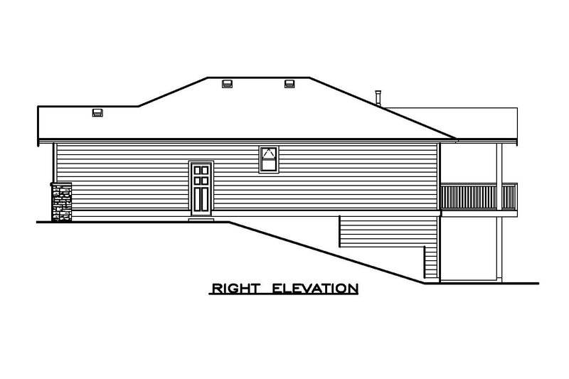 Home Plan - Exterior - Other Elevation for Craftsman House Plan #1100-7 - 2 bed, 2 bath