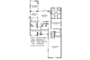 European Style House Plan - 4 Beds 3 Baths 3576 Sq/Ft Plan #424-339 