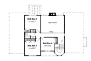 Modern Style House Plan - 4 Beds 2.5 Baths 3309 Sq/Ft Plan #75-125 