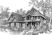 Country Style House Plan - 3 Beds 2.5 Baths 2222 Sq/Ft Plan #929-657 