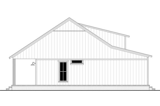 Exterior - Other Elevation for Farmhouse House Plan #430-282 - 2 bed, 2 bath