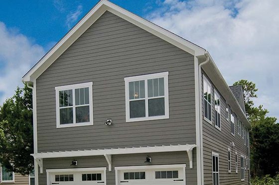 Exterior - Rear Elevation for Country House Plan #929-518 - 3 bed, 2.5 bath