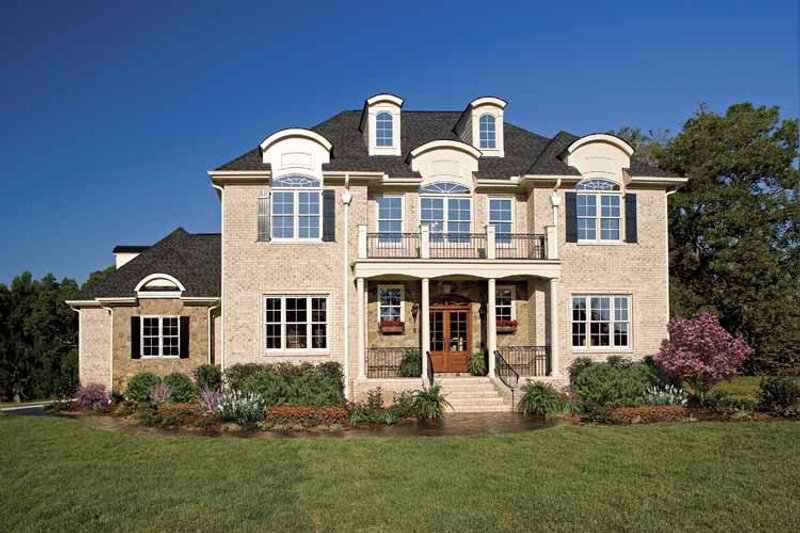 Architectural House Design - Country Exterior - Front Elevation Plan #929-678