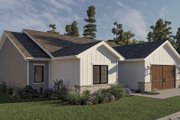 Modern Style House Plan - 3 Beds 2 Baths 1686 Sq/Ft Plan #455-397 Exterior 