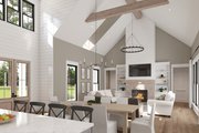 Farmhouse Style House Plan - 4 Beds 3.5 Baths 2534 Sq/Ft Plan #1074-39 