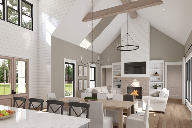 House Blueprint - Interior - Kitchen 1 for Farmhouse House Plan #1074-39 - 4 bed, 3.5 bath