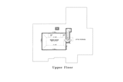 European Style House Plan - 4 Beds 2 Baths 2034 Sq/Ft Plan #17-140 