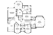 Craftsman Style House Plan - 4 Beds 4.5 Baths 6590 Sq/Ft Plan #132-336 