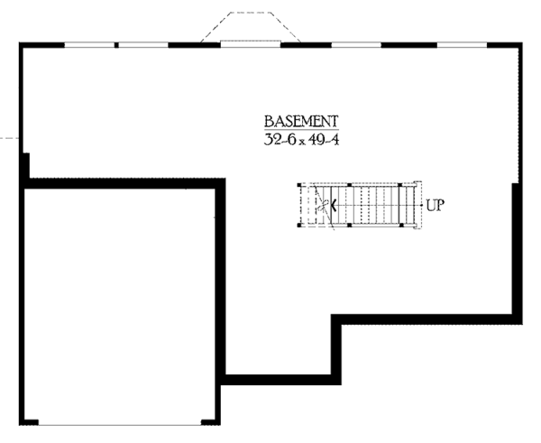 Dream House Plan - Craftsman Floor Plan - Lower Floor Plan #132-356
