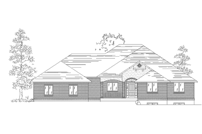 Home Plan - Exterior - Front Elevation 3 for Traditional House Plan #945-96 - 3 bed, 3 bath