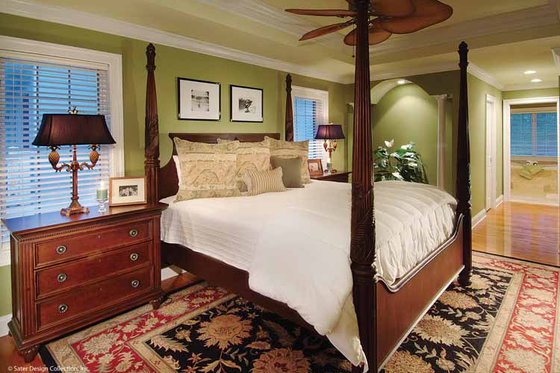 Interior - Master Bedroom for Traditional House Plan #930-156 - 3 bed, 2.5 bath