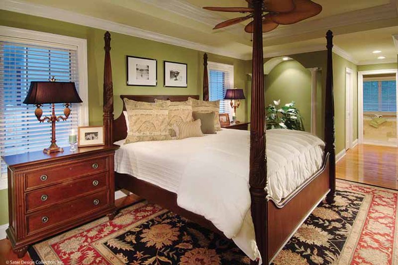 Home Plan - Interior - Master Bedroom for Traditional House Plan #930-156 - 3 bed, 2.5 bath