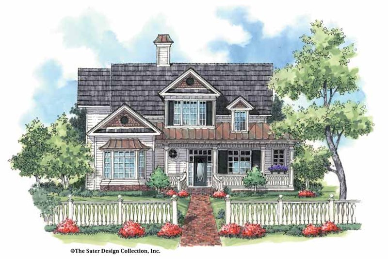 Home Plan - Exterior - Front Elevation 4 for Victorian House Plan #930-179 - 3 bed, 3 bath
