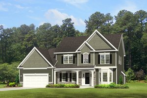House Plan Design - Traditional Exterior - Front Elevation Plan #1010-125