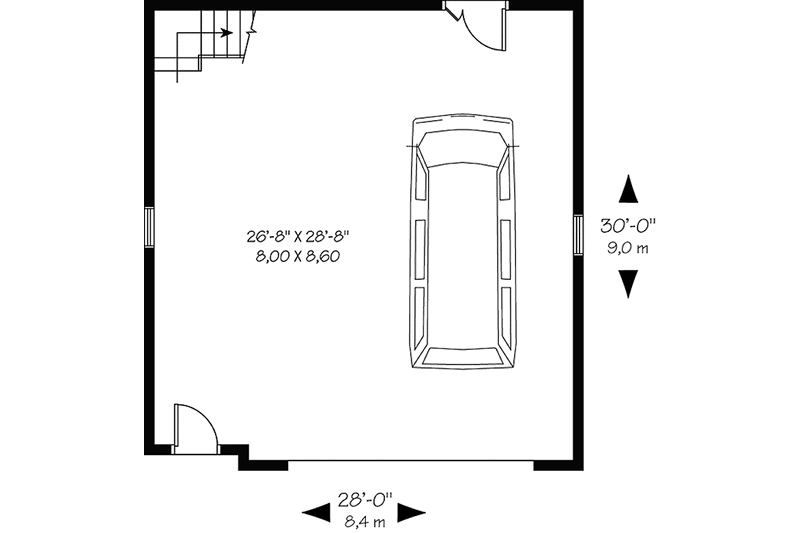 Dream House Plan - Floor Plan - Main Floor for Craftsman House Plan #23-2476, 0 bath