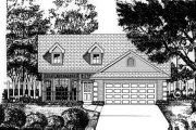 Traditional Style House Plan - 3 Beds 2 Baths 1710 Sq/Ft Plan #62-103 