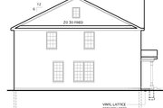 Colonial Style House Plan - 4 Beds 2.5 Baths 2803 Sq/Ft Plan #1053-54 Exterior 