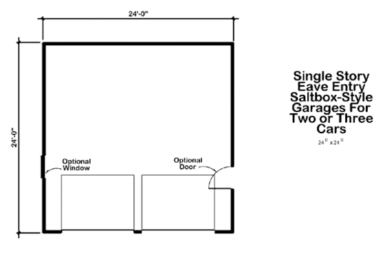 Floor Plan - Main Floor for Country House Plan #312-750, 0 bath